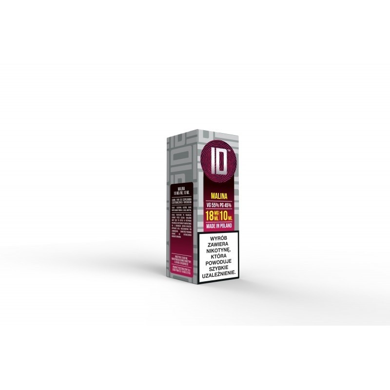 ID E-liquid - 10ml Raspberry 18mg | EliqVapoteur