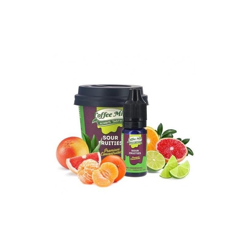 Coffee Mill 10ml - Sour Fruities  (A25) | Eliq Vapoteur