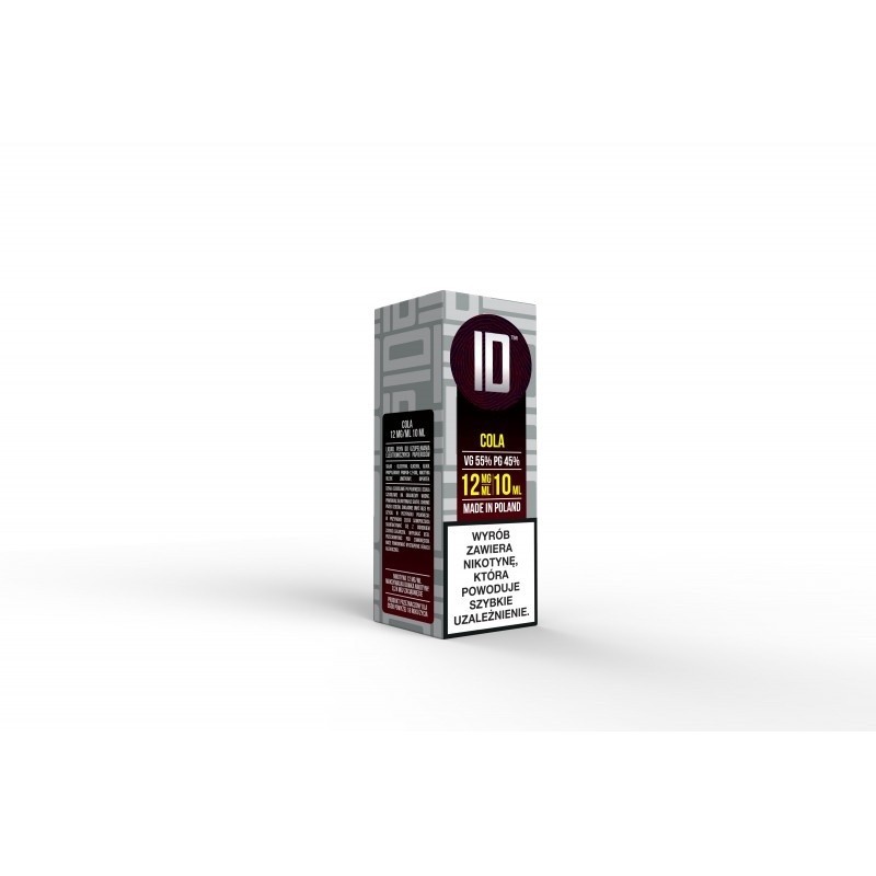 Liquid ID - 10ml Cola 12mg (A25) | Eliq Vapoteur