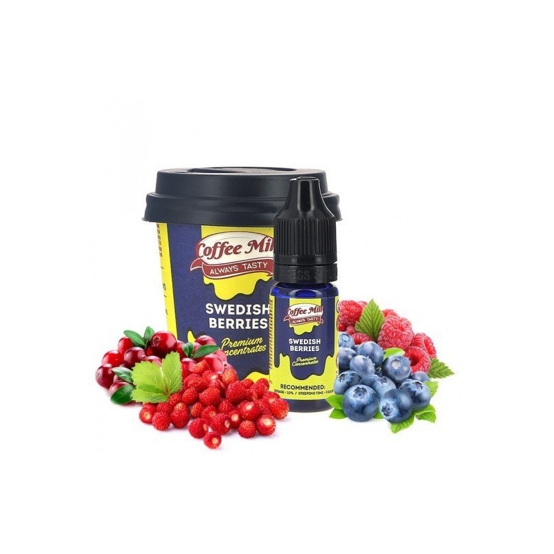 Coffee Mill 10ml - Baies Suédoises | EliqVapoteur