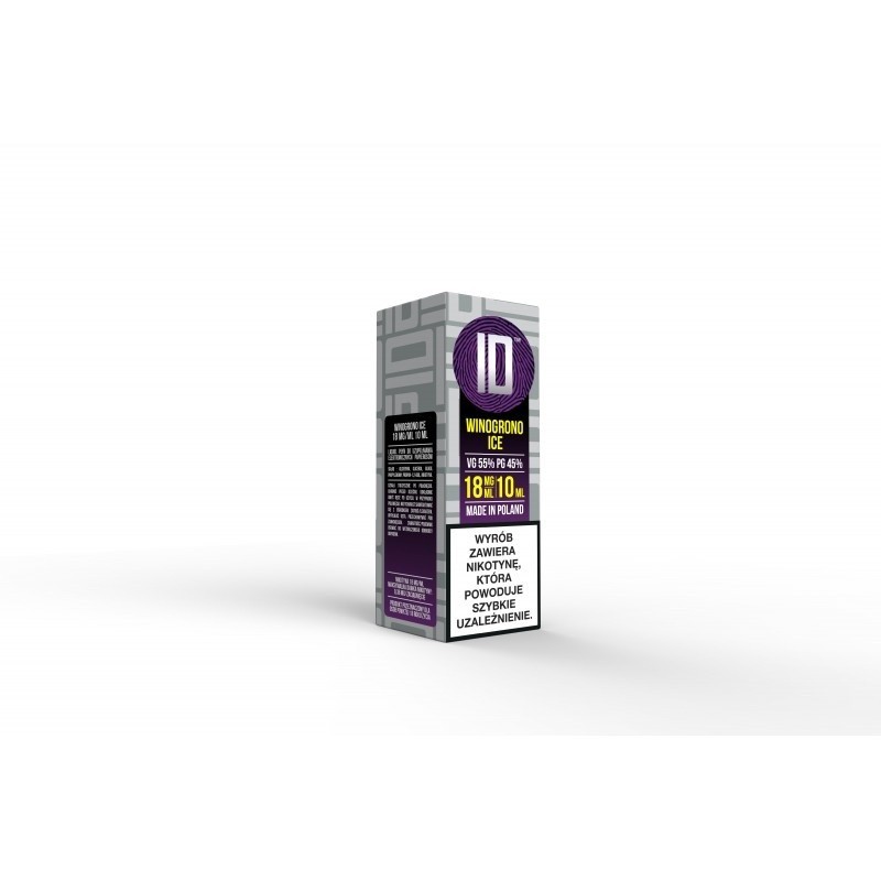 Liquid ID - 10ml Winogrono ICE 18mg  (A25) | Eliq Vapoteur