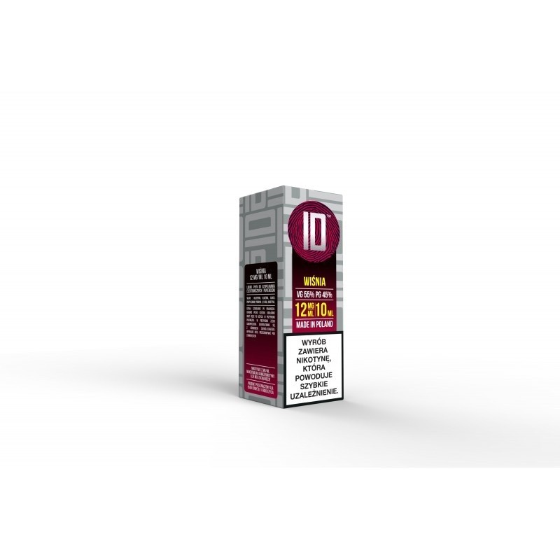 Liquid ID - 10ml Cherry 12mg (A25) | Eliq Vapoteur