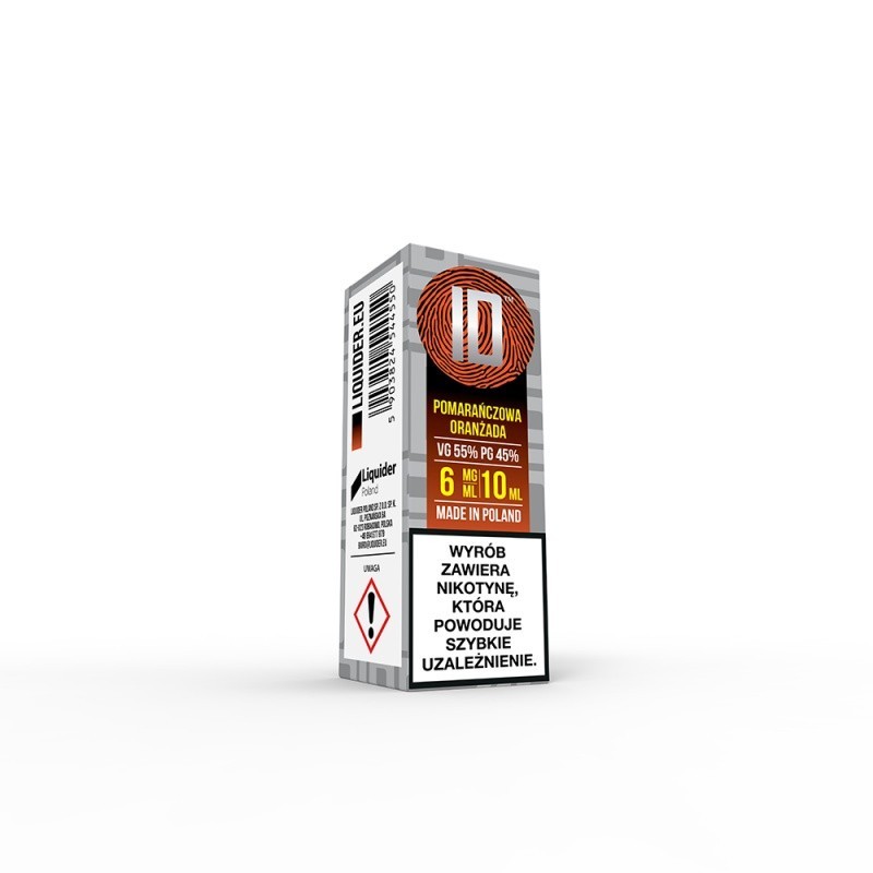 Liquid ID - 10ml Oranżada Pomarańczowa 6mg  (A25) | Eliq Vapoteur