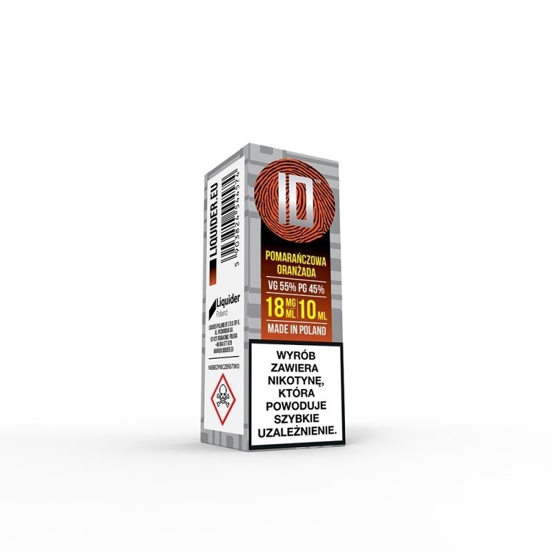 Liquid ID - 10ml Orangeade 18mg (A25) | Eliq Vapoteur