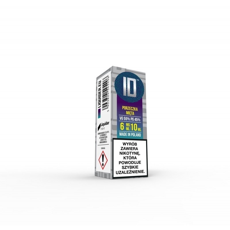 Liquid ID - 10ml Blackcurrant Mint 6mg (A25) | Eliq Vapoteur