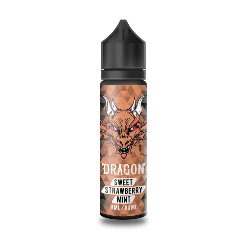 Longfill Dragon 8/60ml - Fraise Menthe Sucrée (A25) | Eliq Vapoteur
