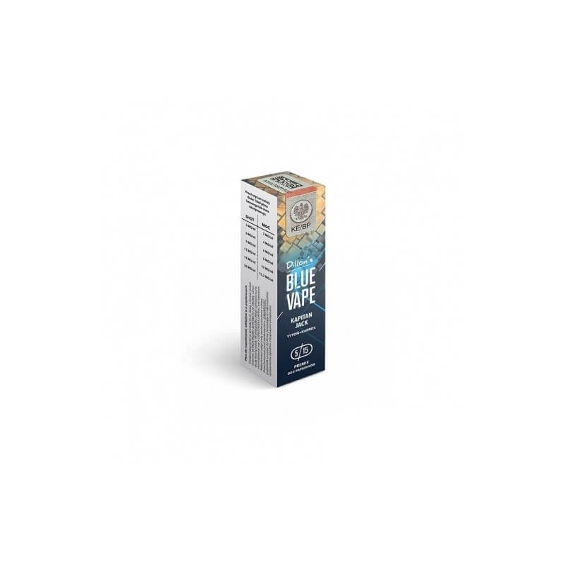 Premix Dillon's Blue Vape 5/15ml - Captain Jack | Eliq Vapoteur