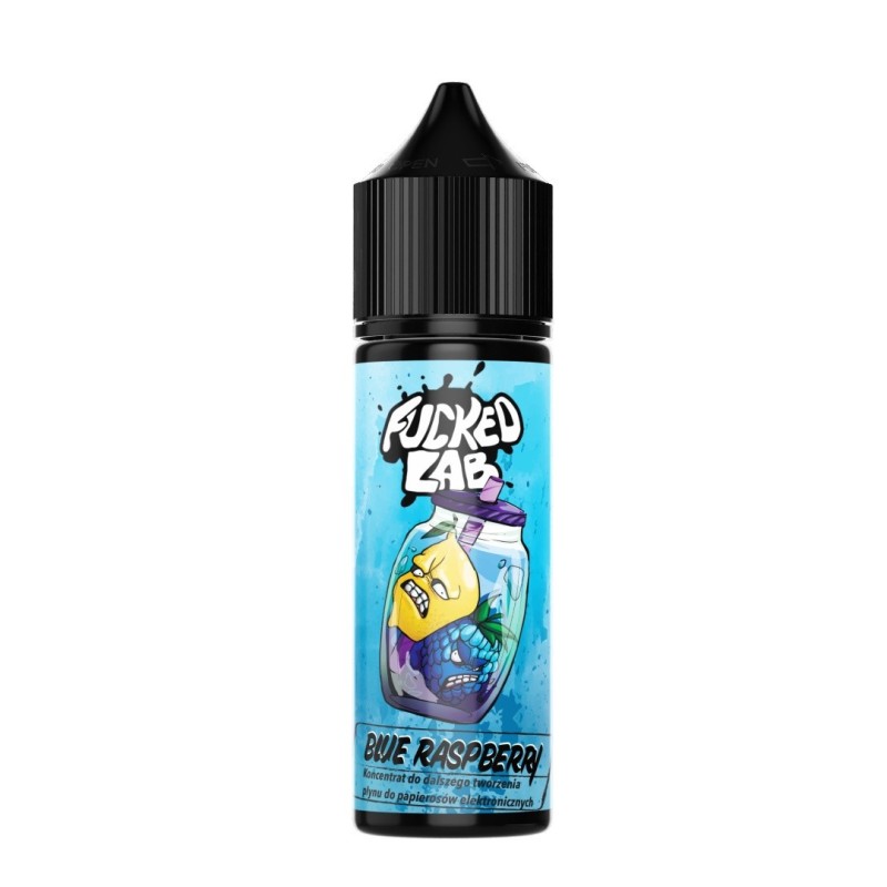 Longfill F*cked Fruits - Blue Raspberry 10/60 (A25) | Eliq Vapoteur