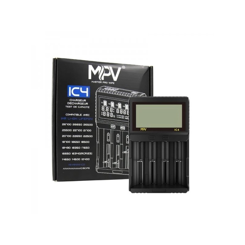 Ładowarka - 4 gniazda IC4 - Master Pro Vape | Eliq Vapoteur