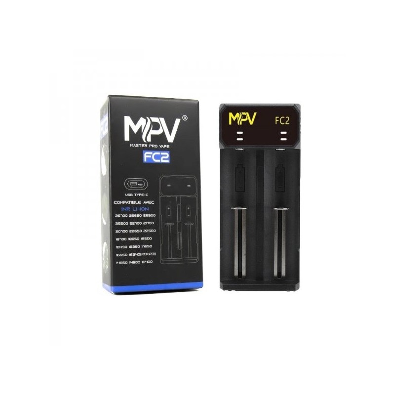 Ładowarka - 2 gniazda FC2 - Master Pro Vape | Eliq Vapoteur
