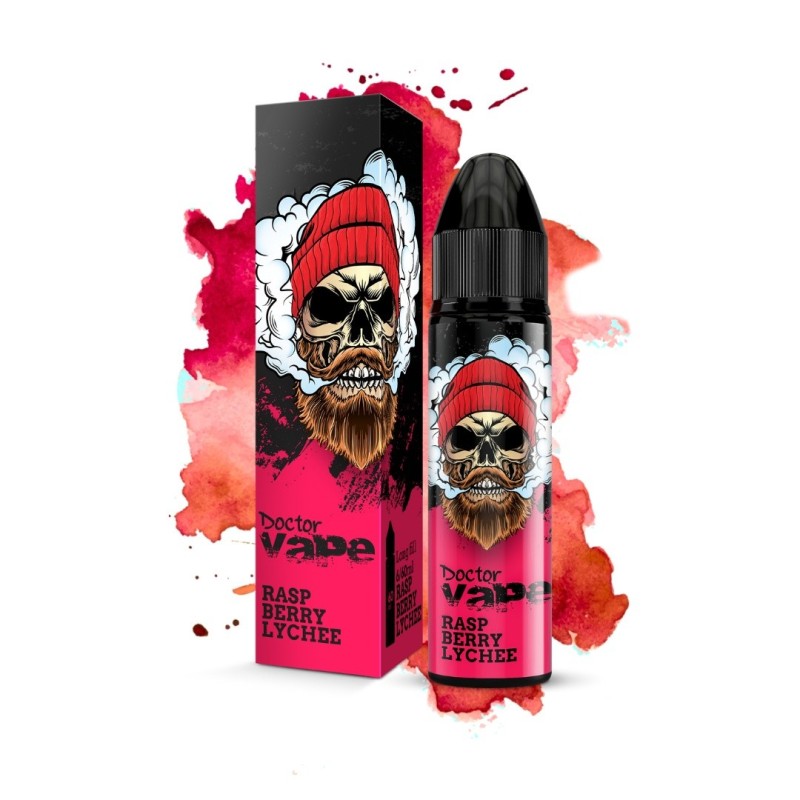 Longfill DOCTOR VAPE 6/60ml - Raspberry Lychee | Eliq Vapoteur