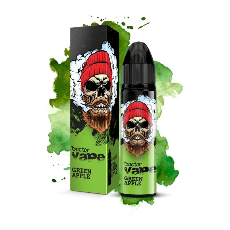 Longfill DOCTOR VAPE 6/60ml - Green Apple | Eliq Vapoteur