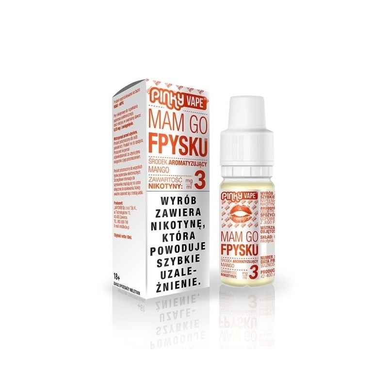 Liquid Pinky Vape - Mam Go Fpysku 3mg 10ml | Eliq Vapoteur