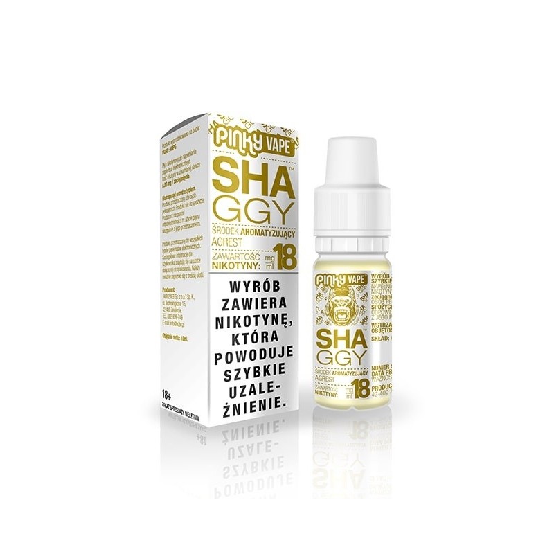 Liquid Pinky Vape - Shaggy 18mg 10ml (A25) | Eliq Vapoteur