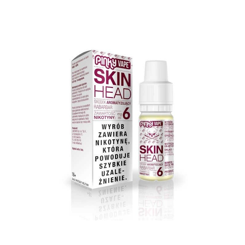 Liquid Pinky Vape - Skin Head 6mg 10ml (A25) | Eliq Vapoteur