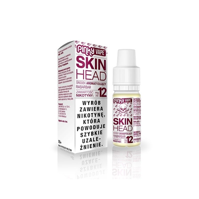 Liquid Pinky Vape - Skin Head 12mg 10ml (A25) | Eliq Vapoteur