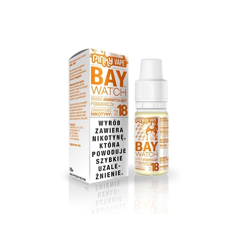 Liquid Pinky Vape - Baywatch 18mg 10ml (A25) | Eliq Vapoteur