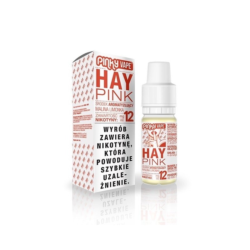Liquid Pinky Vape - Hay Pink 12mg 10ml (A25) | Eliq Vapoteur