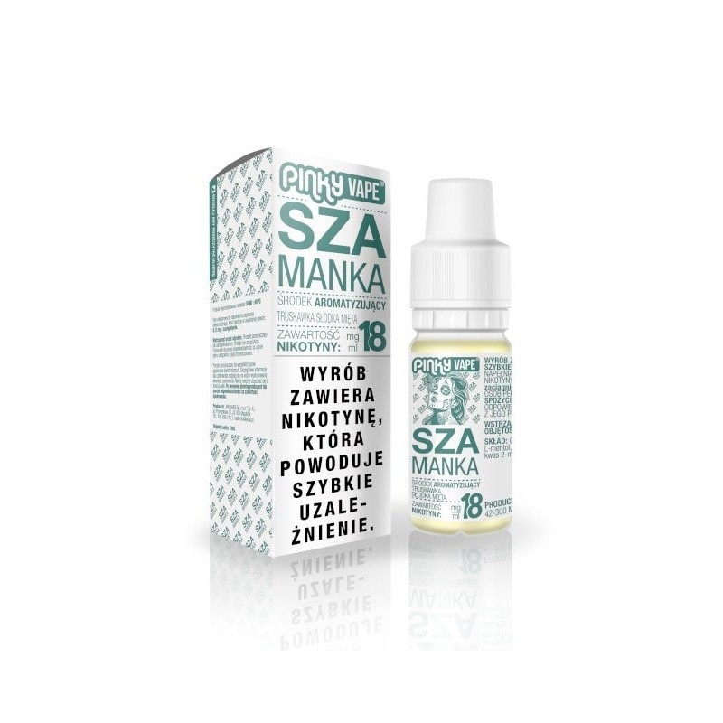 Liquid Pinky Vape - Szamanka 18mg 10ml (A25) | Eliq Vapoteur