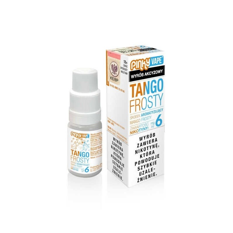 Liquid Pinky Vape Frosty - Tango 18mg 10ml (A25) | Eliq Vapoteur