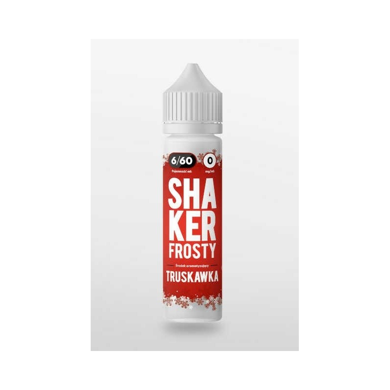 Longfill Shaker Frosty 6/60ml -  Truskawka | Eliq Vapoteur