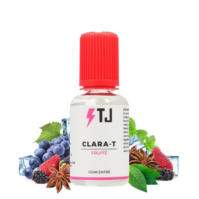 Concentré T-Juice - Clara T 30ml | Eliq Vapoteur
