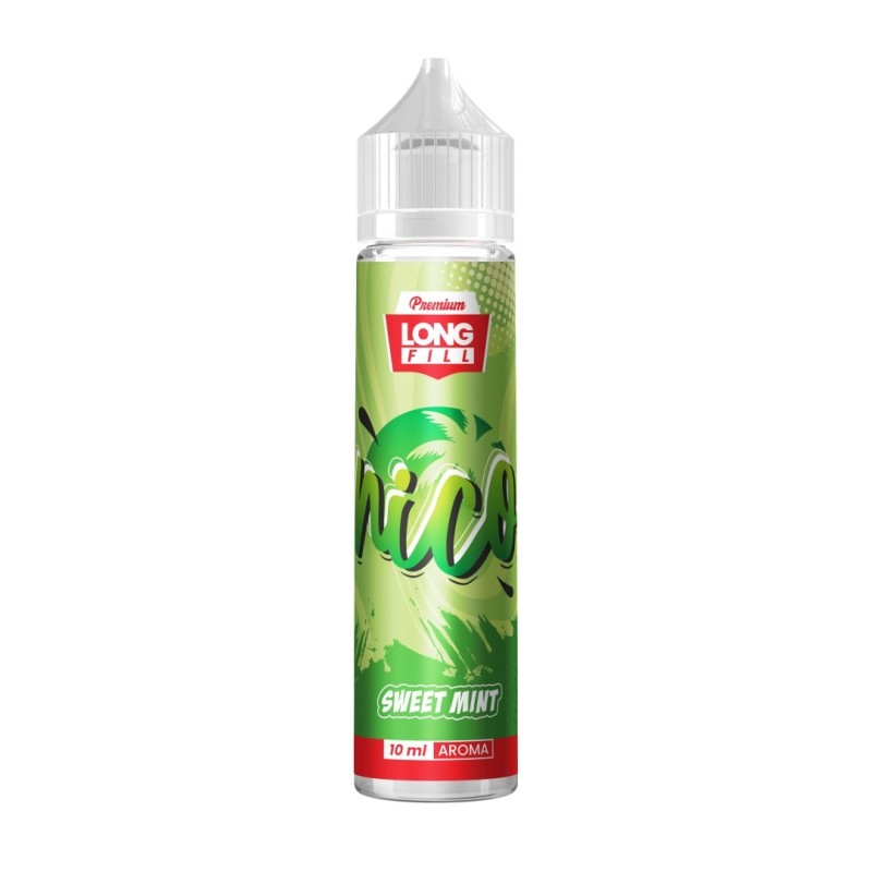 Longfill Nico 10/60ml - SWEET MINT | Eliq Vapoteur