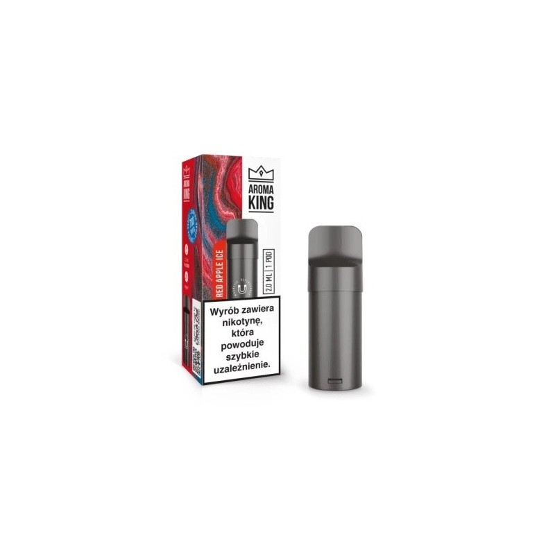 Cartouche de recharge Aroma King Pod - Pomme Rouge Glacée (A25) | Eliq Vapoteur