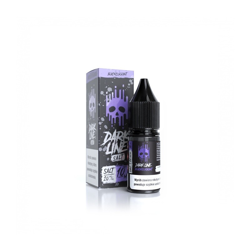 Liquid DARK LINE SALT 10ml - Black Currant 20mg (A25) | Eliq Vapoteur