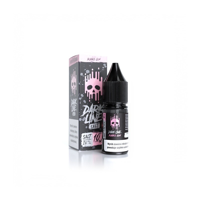 Liquid DARK LINE SALT 10ml - Chewing-gum 20mg (A25) | Eliq Vapoteur