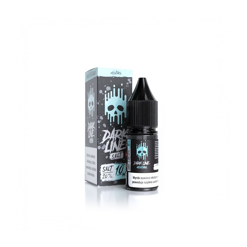 Liquid SALT DARK LINE 10ml - Menthol 20mg (A25) | Eliq Vapoteur