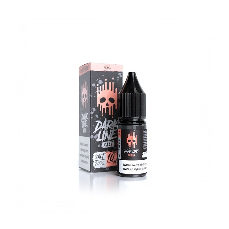 Liquid DARK LINE SALT 10ml - Pêche 20mg (A25) | Eliq Vapoteur