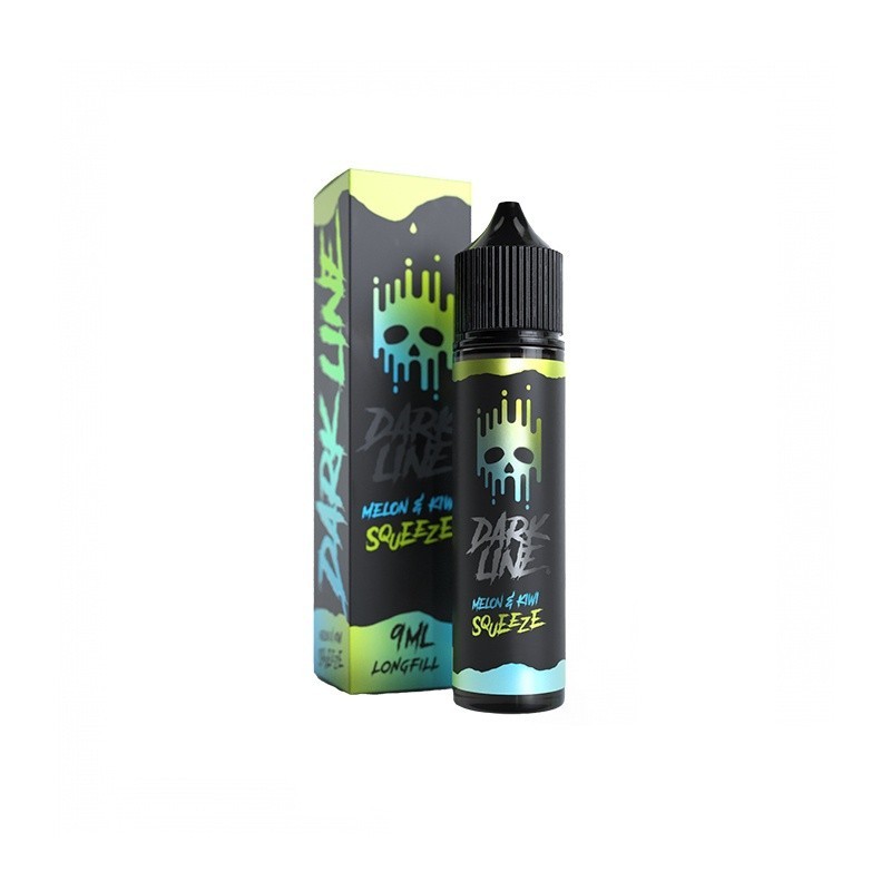 Longfill DARK LINE Squeeze 9/60ml - Melon Kiwi | Eliq Vapoteur