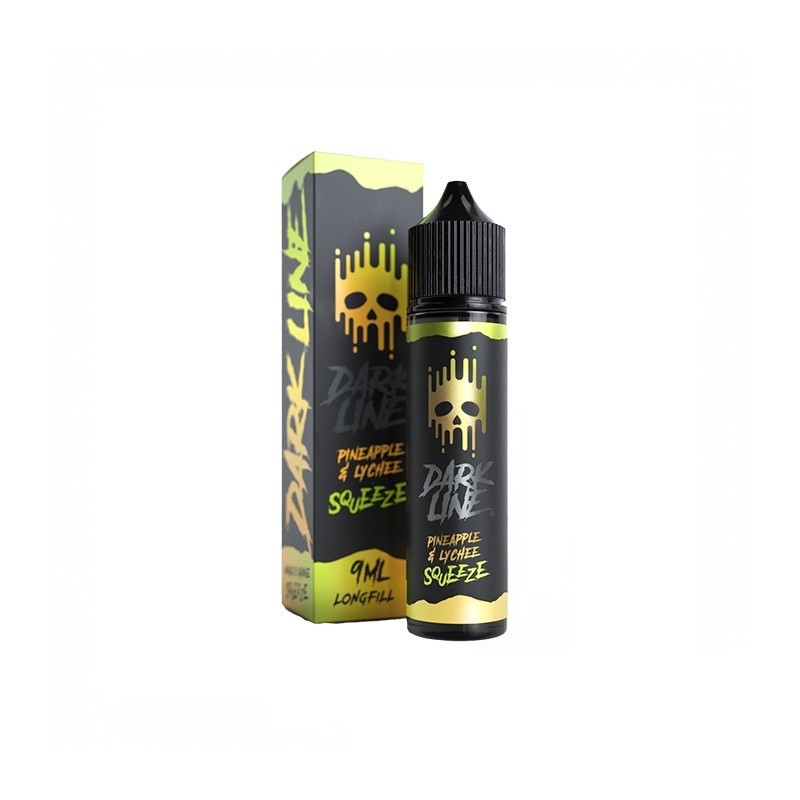 Longfill DARK LINE Squeeze 9/60ml - Pineapple Lyche | Eliq Vapoteur