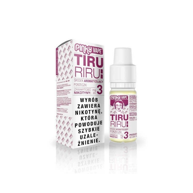 Liquid Pinky Vape - Tiruriru 3mg 10ml | Eliq Vapoteur