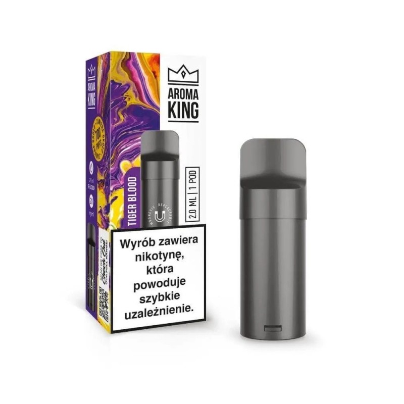 Cartouche Aroma King Pod - Tiger Blood (A25) | Eliq Vapoteur