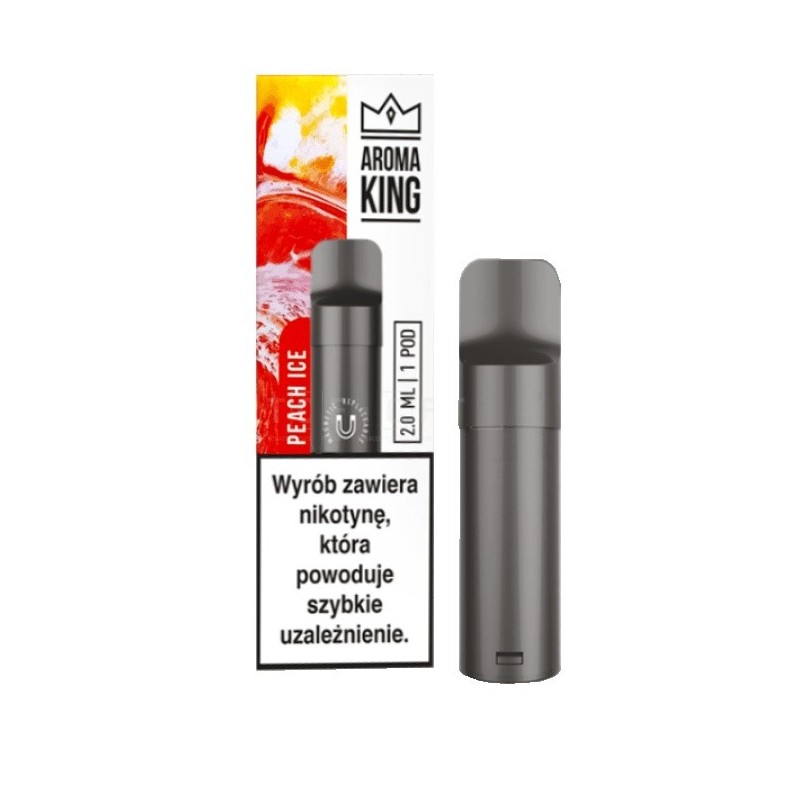 Cartouche Aroma King Pod - Pêche Glacée (A25) | Eliq Vapoteur