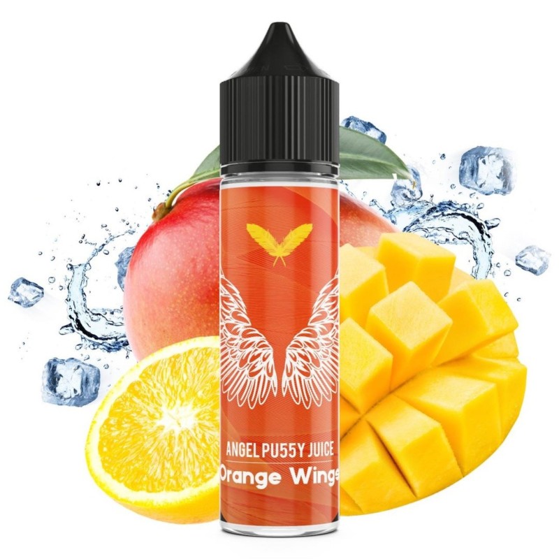 Longfill Angel Pussy Juice 13/60ml - Ailes Orange | Eliq Vapoteur