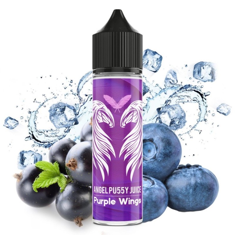 Longfill Angel Pussy Juice 13/60ml - Ailes Pourpres | Eliq Vapoteur