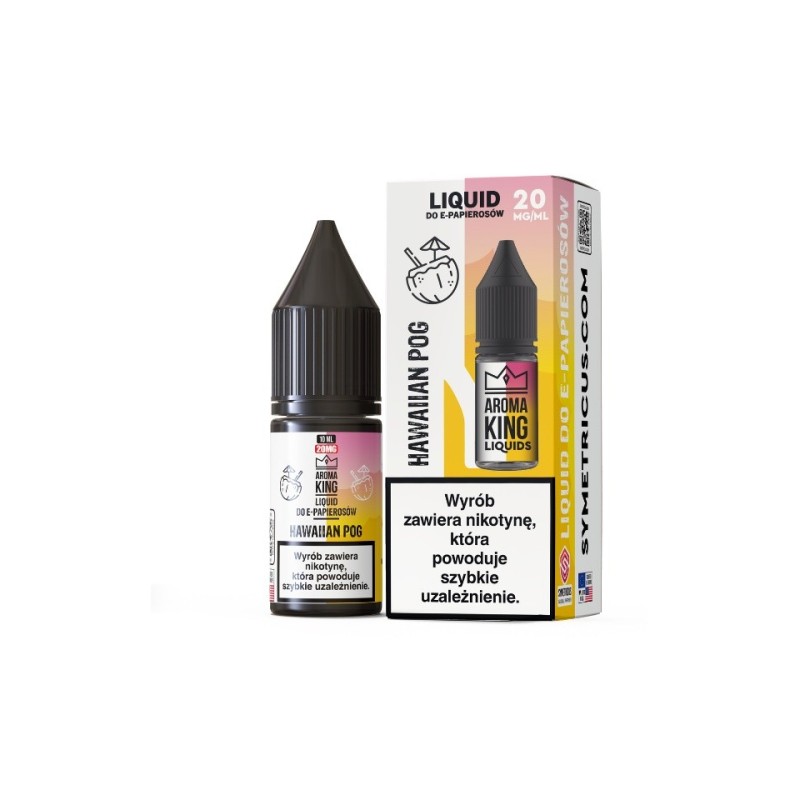Liquid Aroma King Salt 10 ml - Hawaiian Pog 20 mg | Eliq Vapoteur