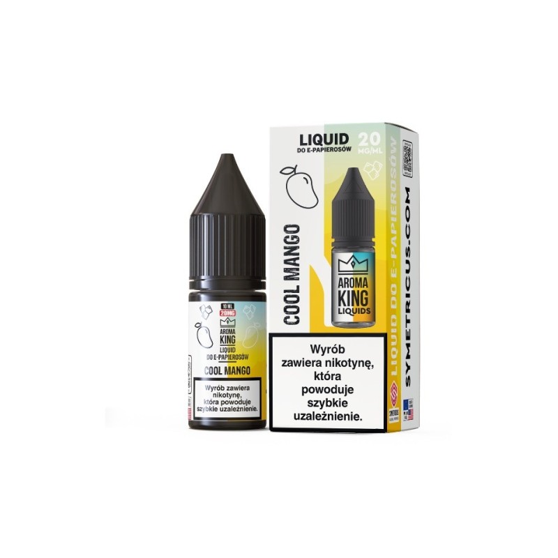 Liquid Aroma King Salt 10 ml - Cool Mango 20 mg | Eliq Vapoteur