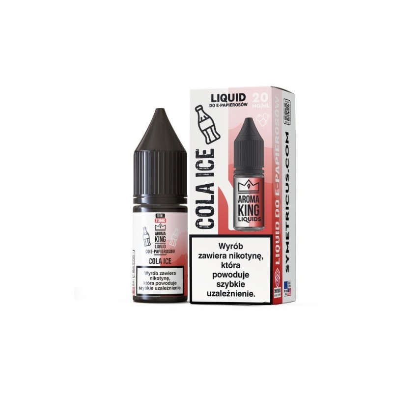 Liquid Aroma King Salt 10 ml - Cola Ice 20 mg | Eliq Vapoteur