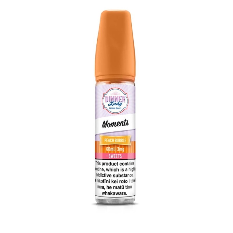 Longfill Dinner Lady 12/60ml - Pêche Bulles | Eliq Vapoteur