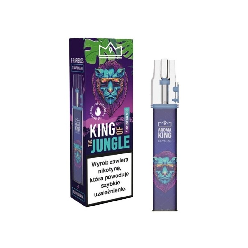 Aroma King - Le Roi de la Jungle - Bleu - Réutilisable | Eliq Vapoteur