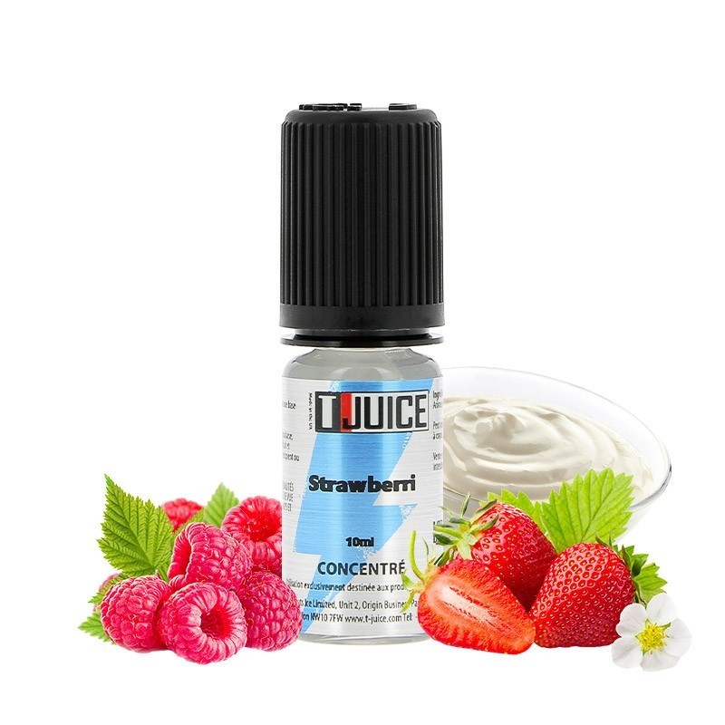 T-Juice Concentrate - Strawberri 10ml | Eliq Vapoteur