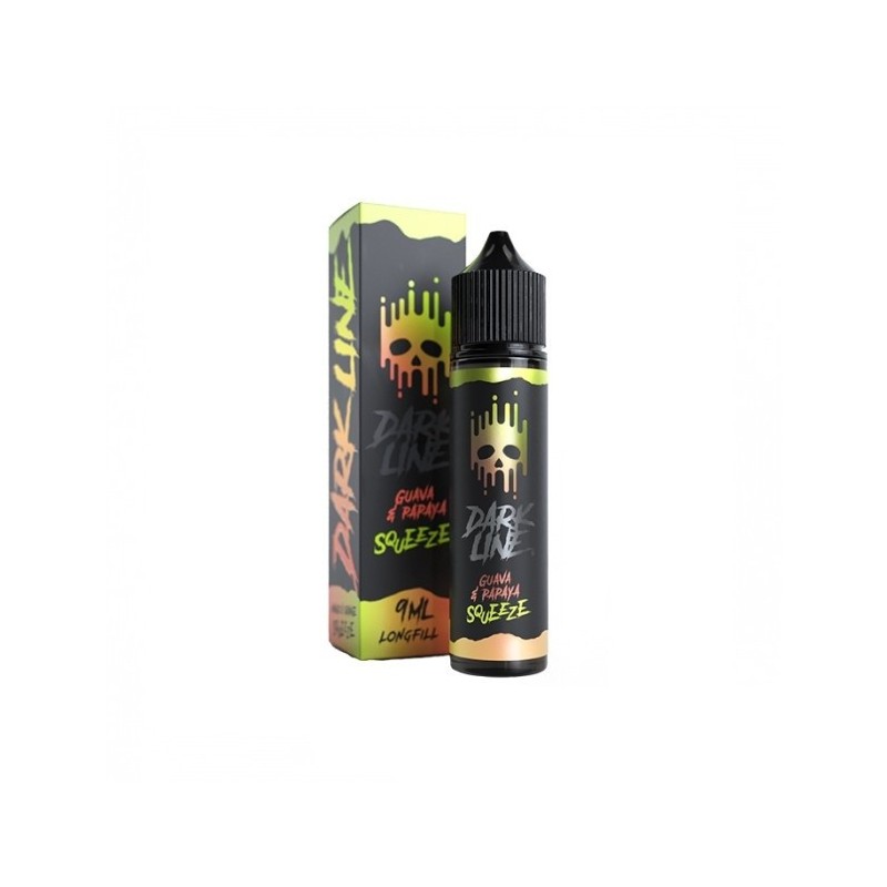 Longfill DARK LINE Squeeze 9/60ml - Goyave Papaye | Eliq Vapoteur