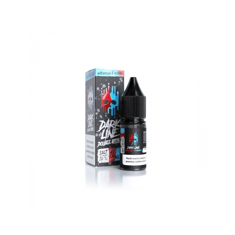 Liquid DARK LINE DOUBLE SALT 10ml - Pastèque Menthol 20mg (A25) | Eliq Vapoteur
