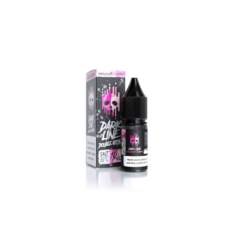 Liquid DARK LINE DOUBLE SALT 10ml - Pomegranate Lychee 20mg (A25) | Eliq Vapoteur