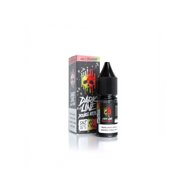Liquid DARK LINE DOUBLE SALT 10ml - Kiwi Strawberry 20mg (A25) | Eliq Vapoteur