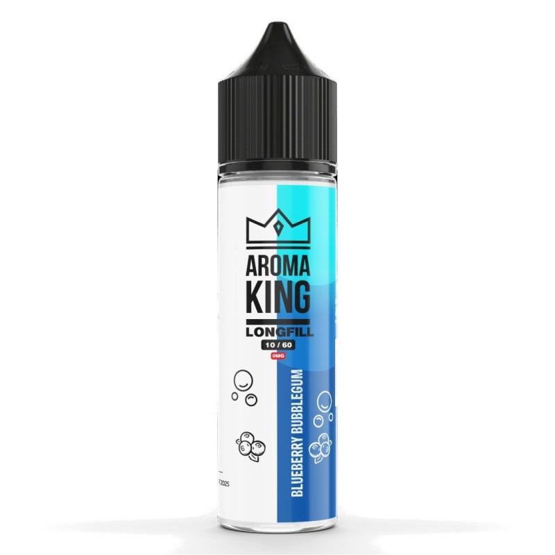Longfill Aroma King 10/60ml - Blueberry Bubblegum | Eliq Vapoteur